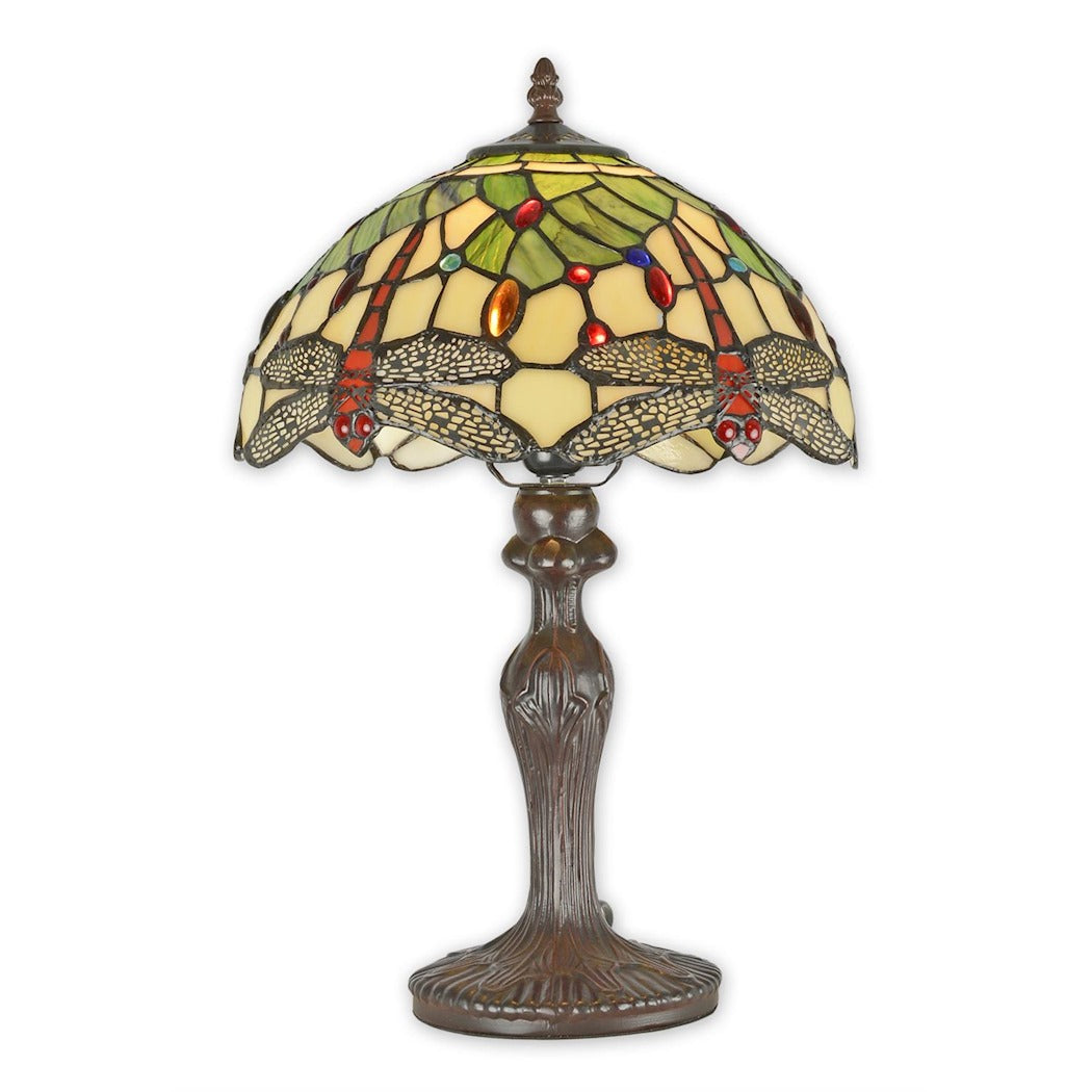 Pianello - Tiffany Style Dragonfly Table Lamp 47.5 cm