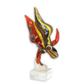 Murano-Style Glass Female Dancer Figurine 34cm