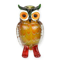 Owl Murano Style Glass Figurine 20cm